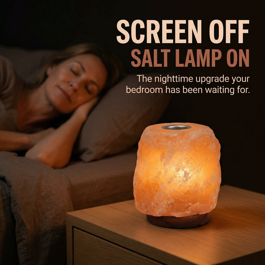 GAYA™ Himalayan Salt Lamp with Aromatherapy Tray