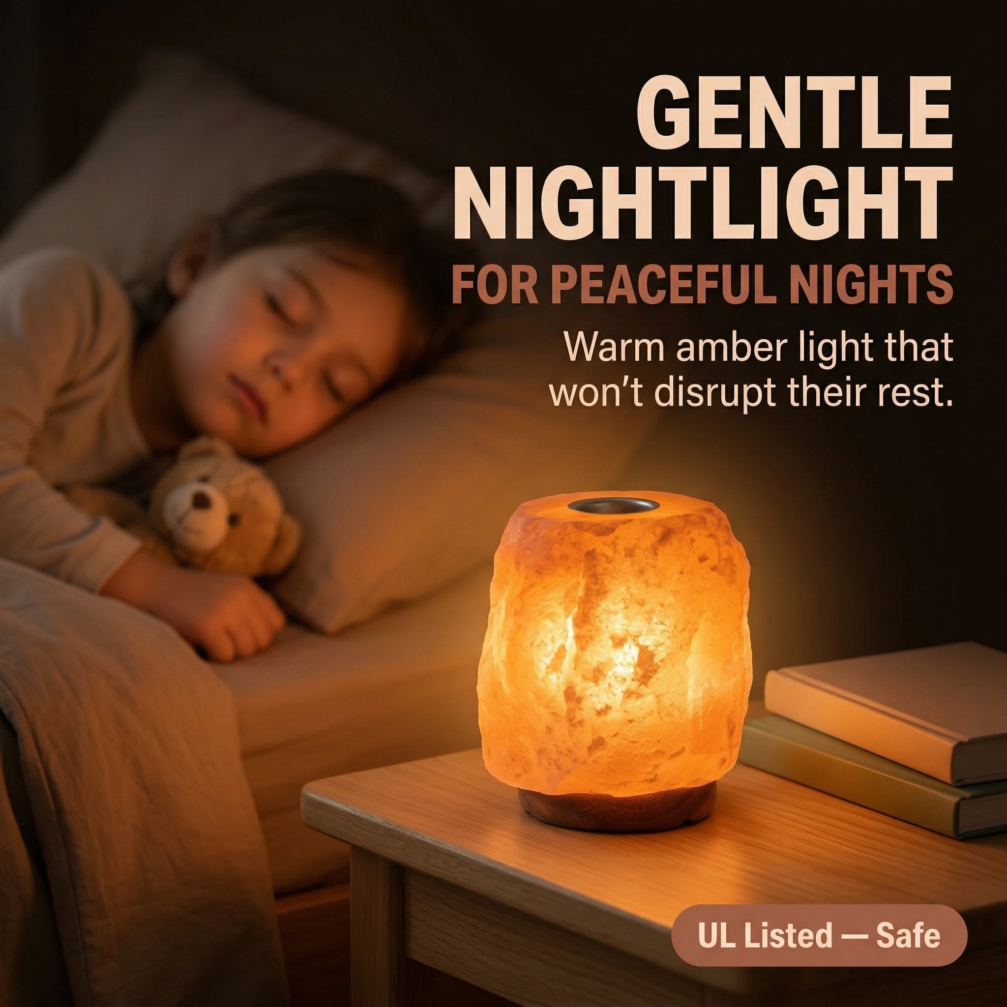 GAYA™ Himalayan Salt Lamp with Aromatherapy Tray