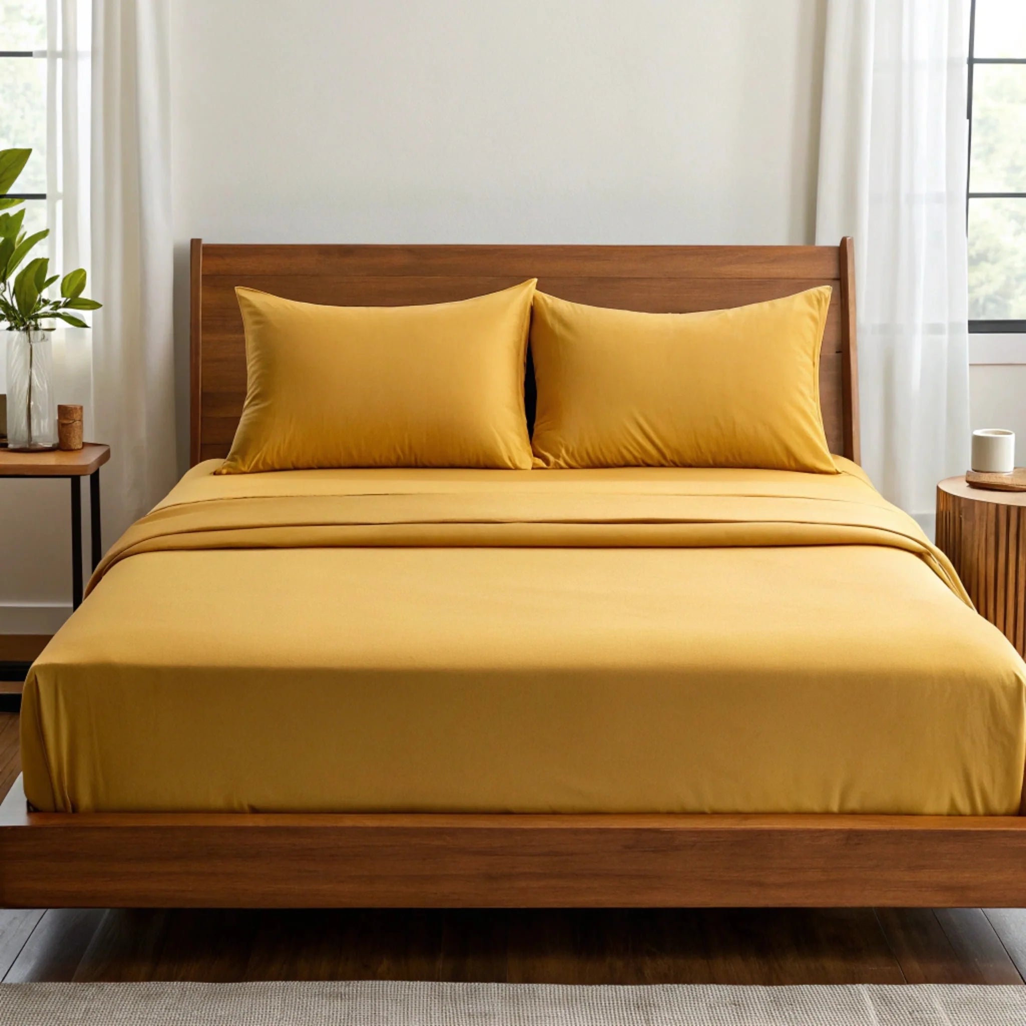 Copper-Infused Bamboo Sheet Set | Cooling & Odor-Resistant