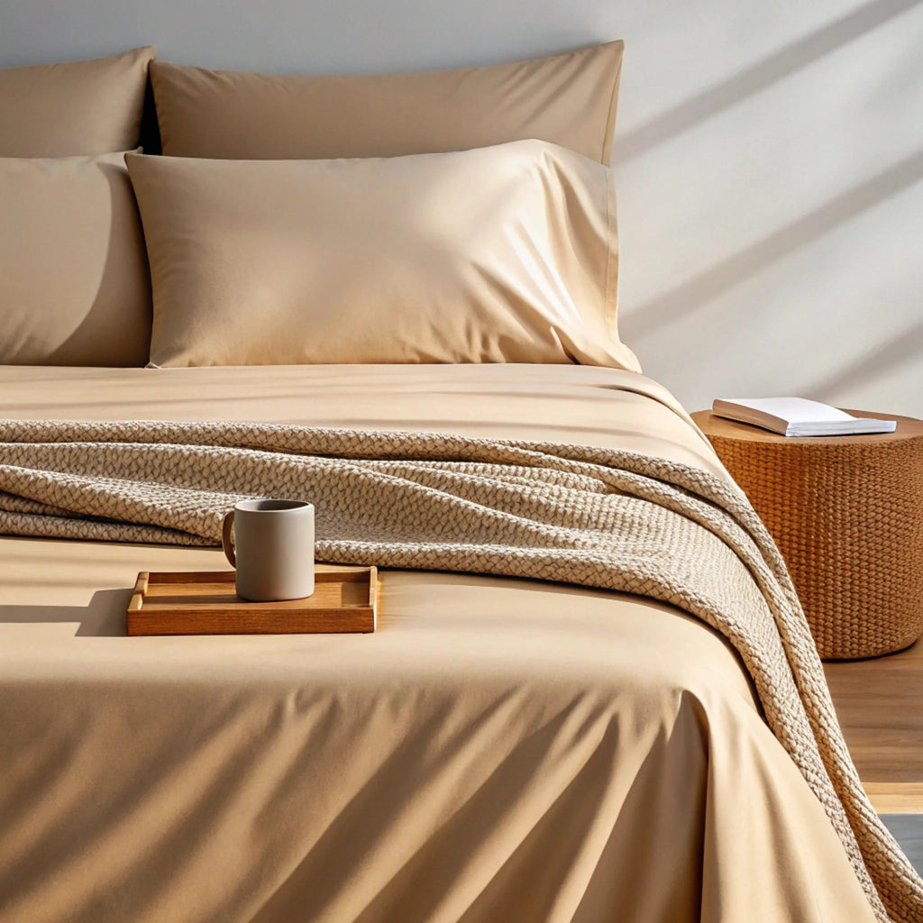 Copper-Infused Bamboo Sheet Set | Cooling & Odor-Resistant