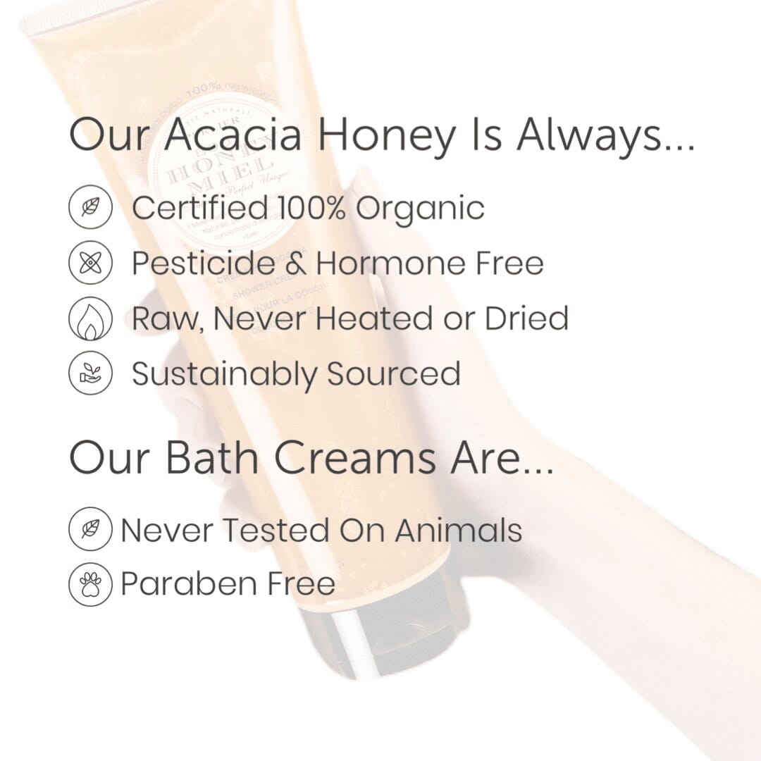 Original Honey Miel Bath & Shower Cream